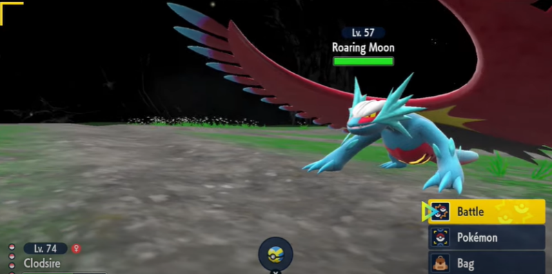 how to get roaring moon pokemon