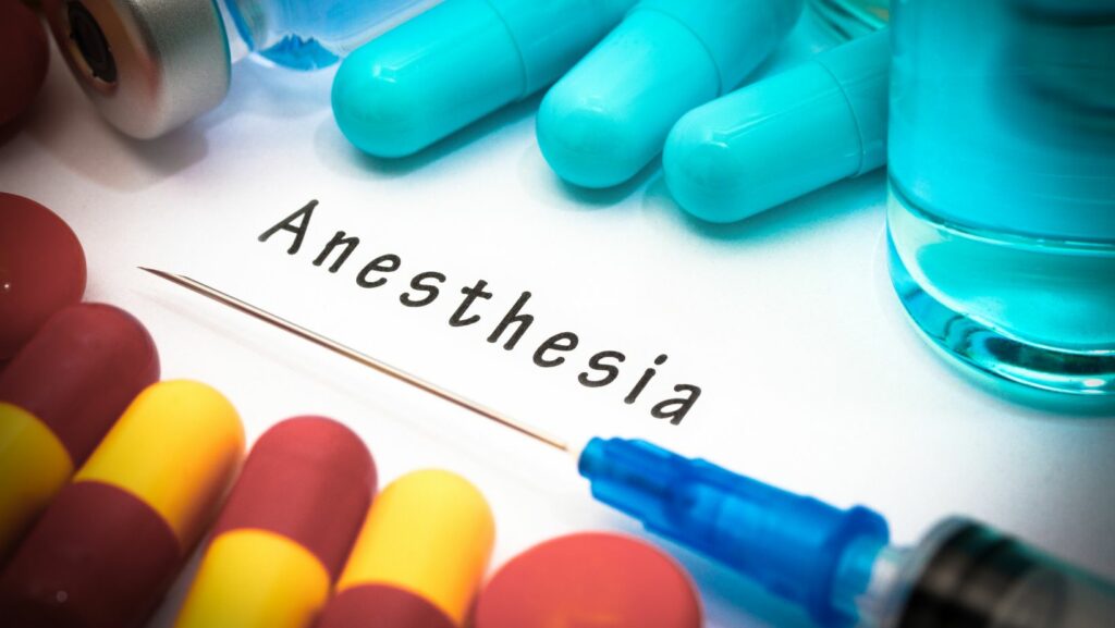 what is the anesthesia code for a cholecystectomy