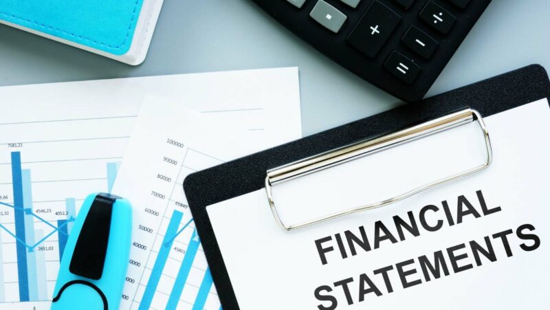 financial statements are typically prepared in the following order