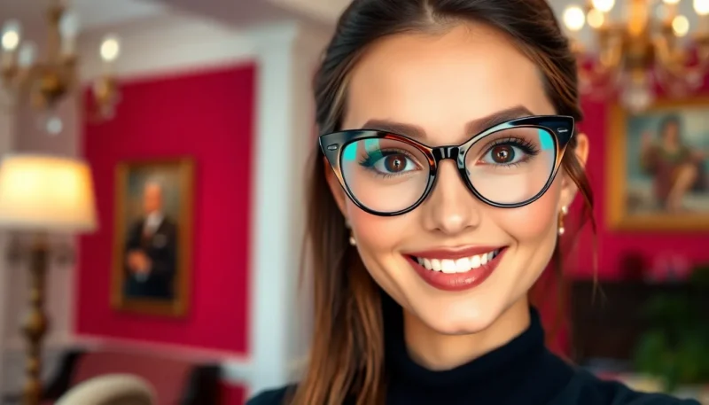 how to wear janlersont for round eyes