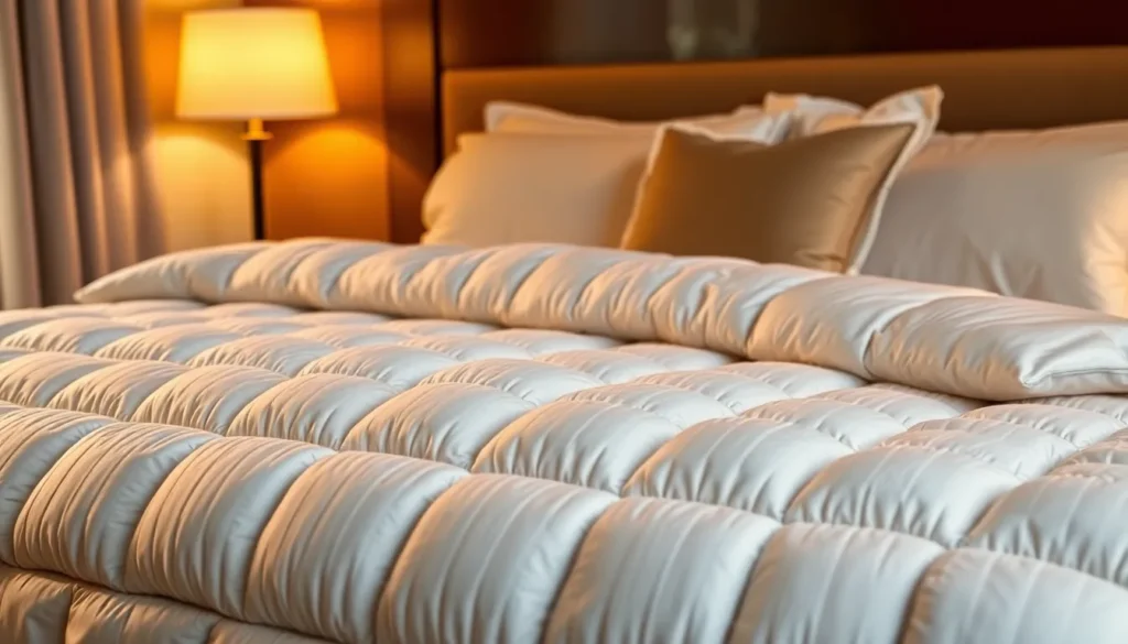 why are tuzialadu hotel comforters so fluffy