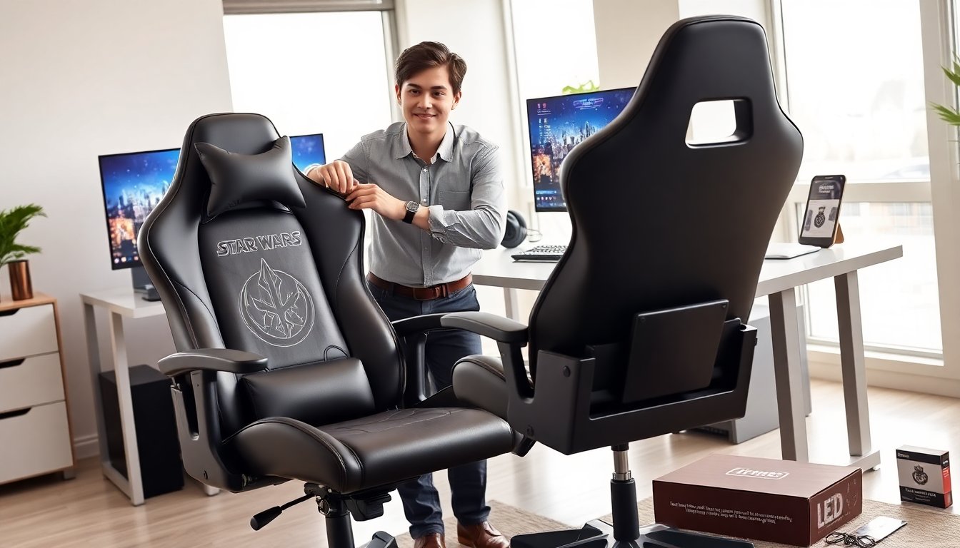 star wars gaming chair
