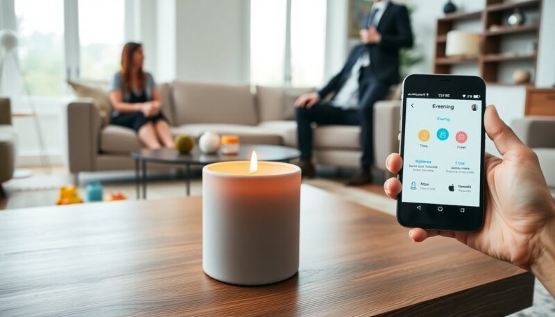 smarthometech slowburn ecandle