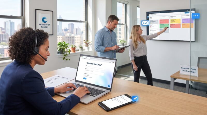 WaveTechGlobal.com Contact the Crew: How to Reach the Team for Help, Feedback, or Enquiries