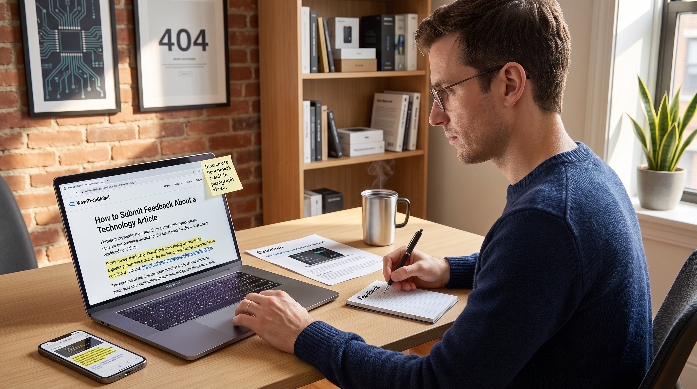 How to Submit Feedback About a Technology Article